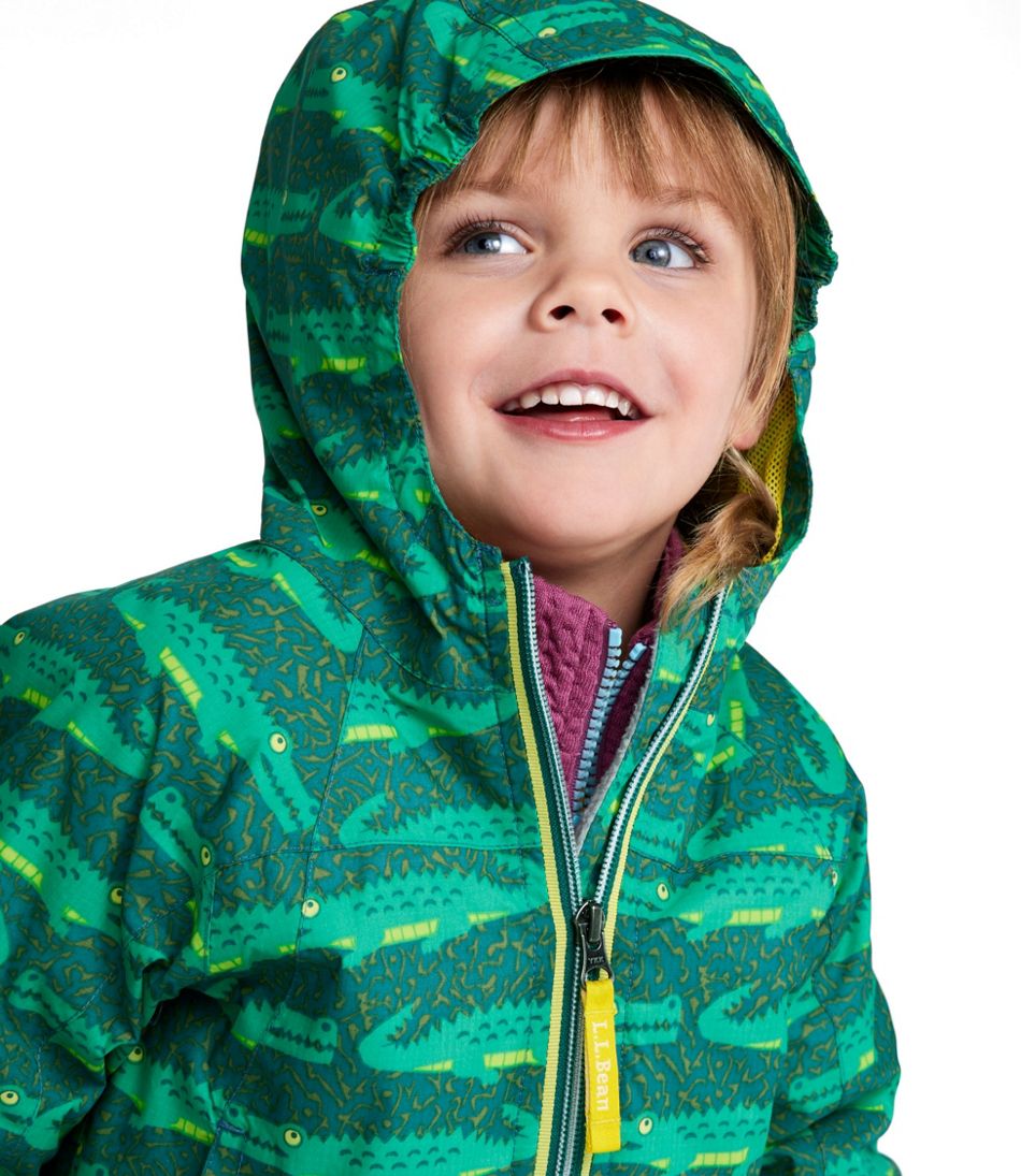 Infants' and Toddlers' Discovery Rain Jacket, Print L.L.Bean Classic