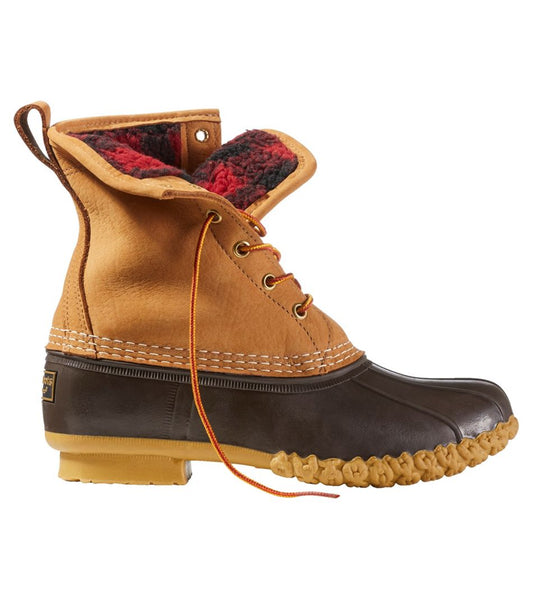 Women's Bean Boots, 8" Fleece-Lined Insulated L.L.Bean Classic