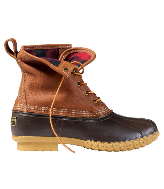 Men's Bean Boots 8", Flannel-Lined Insulated L.L.Bean Trending