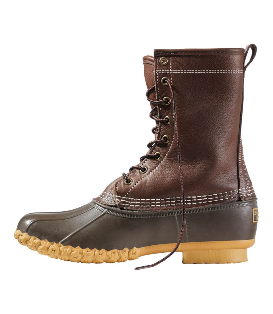 Men's Bean Boots, 10" Shearling-Lined L.L.Bean Everyday