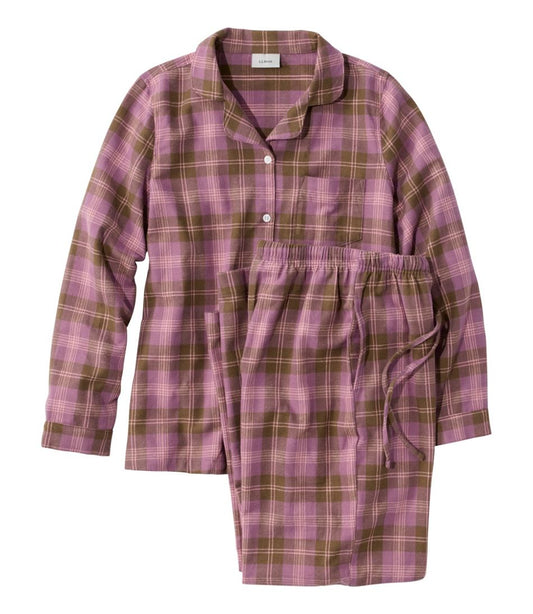 Women's Scotch Plaid Flannel Pajamas L.L.Bean Best Seller