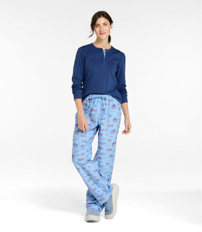 Women's Cozy PJ Set, Print L.L.Bean Top Pick