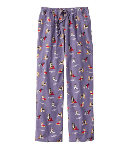 Women's L.L.Bean Flannel Sleep Pants, Print L.L.Bean Value