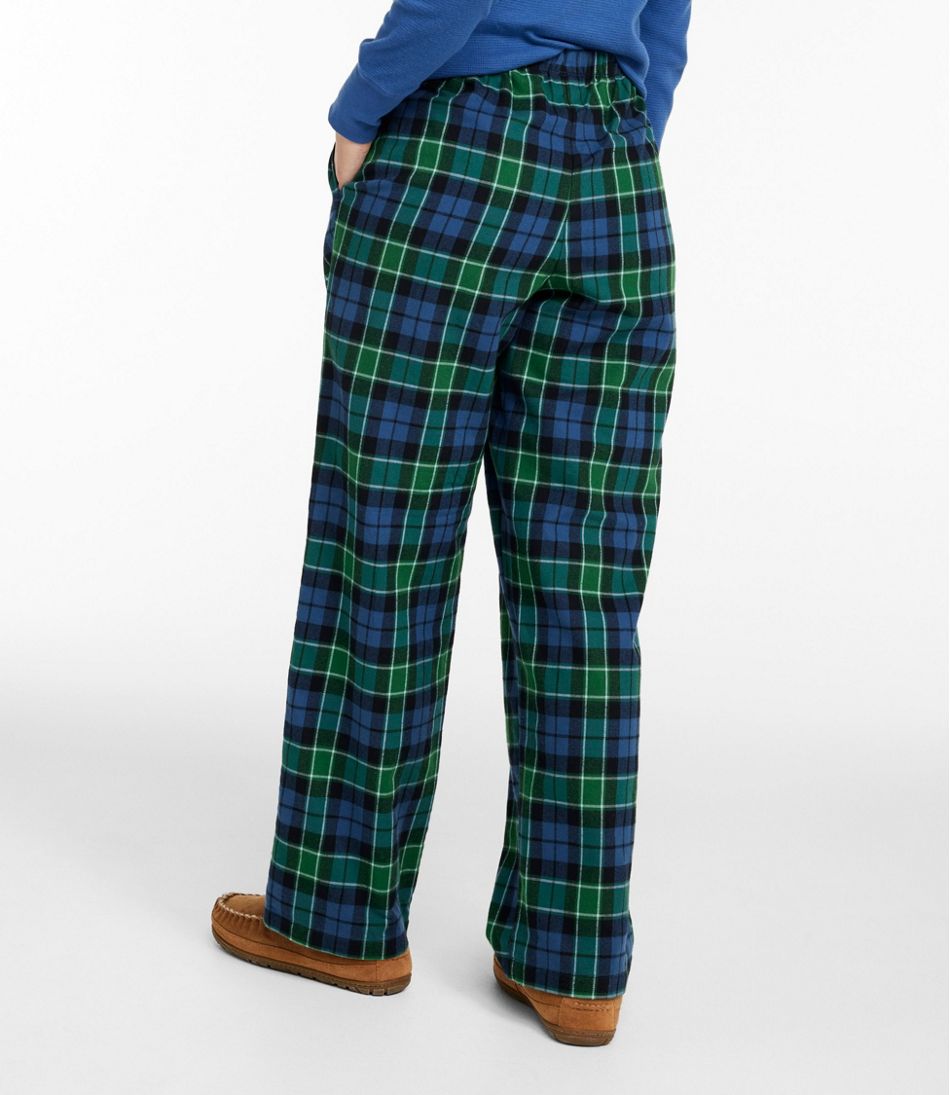 Women's L.L.Bean Flannel Sleep Pants, Plaid L.L.Bean New
