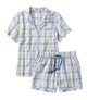 Brightwater Blue Plaid