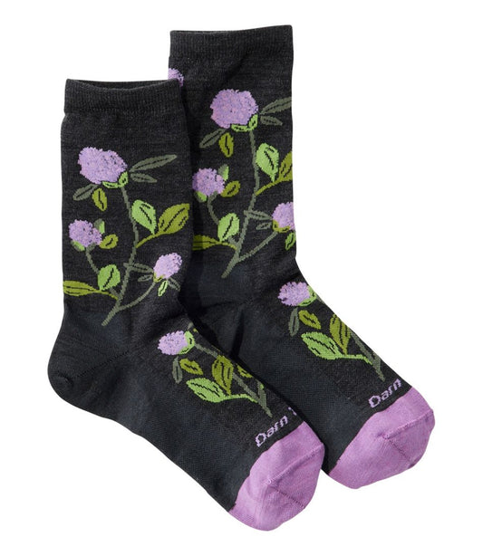 Women's Darn Tough Blossom Lifestyle Crew Socks L.L.Bean Premium