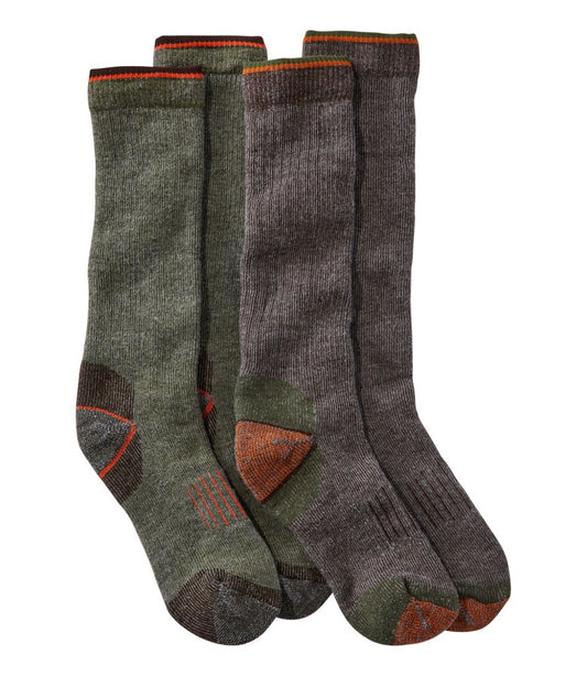 Muck Heavyweight Merino Wool Blend Socks, Boot Height 2-Pack L.L.Bean Featured
