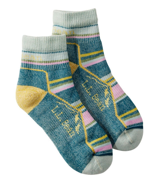 Adults' Cresta Wool Midweight Hiking Socks, Quarter-Crew L.L.Bean Value
