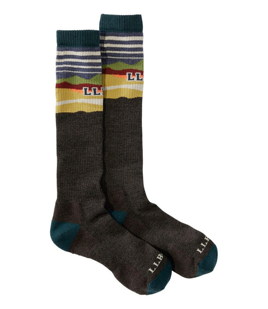 Adults' Katahdin Over the Calf Hiker Socks, Mountain L.L.Bean Essential
