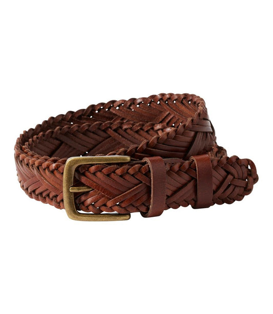 Women's L.L.Bean Braided Leather Belt L.L.Bean Featured