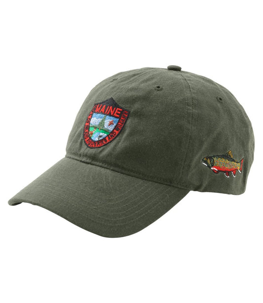 Adults' MIF&W Waxcloth Hat, Brook Trout L.L.Bean Classic