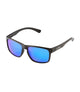 Shiny Driftwood Black/Brown With Blue Mirror