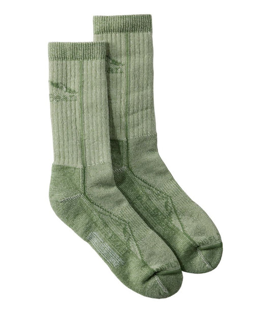 Adults' Cresta Wool No Fly Zone Lightweight Hiking Socks, Crew L.L.Bean New