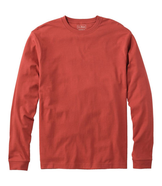 Men's Carefree Unshrinkable Tee, Traditional Fit, Long-Sleeve L.L.Bean Classic