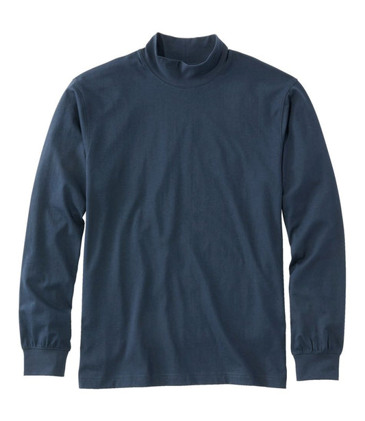 Men's Carefree Unshrinkable Mockneck Shirt L.L.Bean Everyday