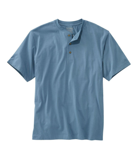 Men's Carefree Unshrinkable Tee, Traditional Fit, Henley L.L.Bean Trending