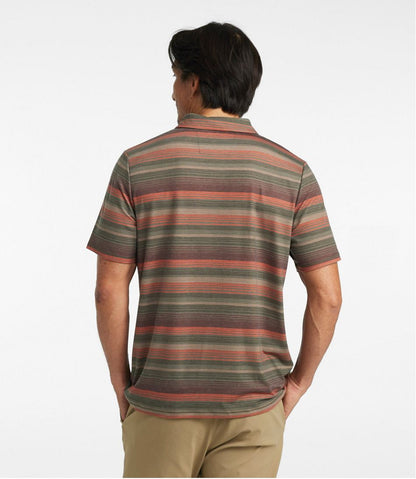 Men's Everyday SunSmart® Polo 2.0, Short-Sleeve Stripe L.L.Bean Recommended