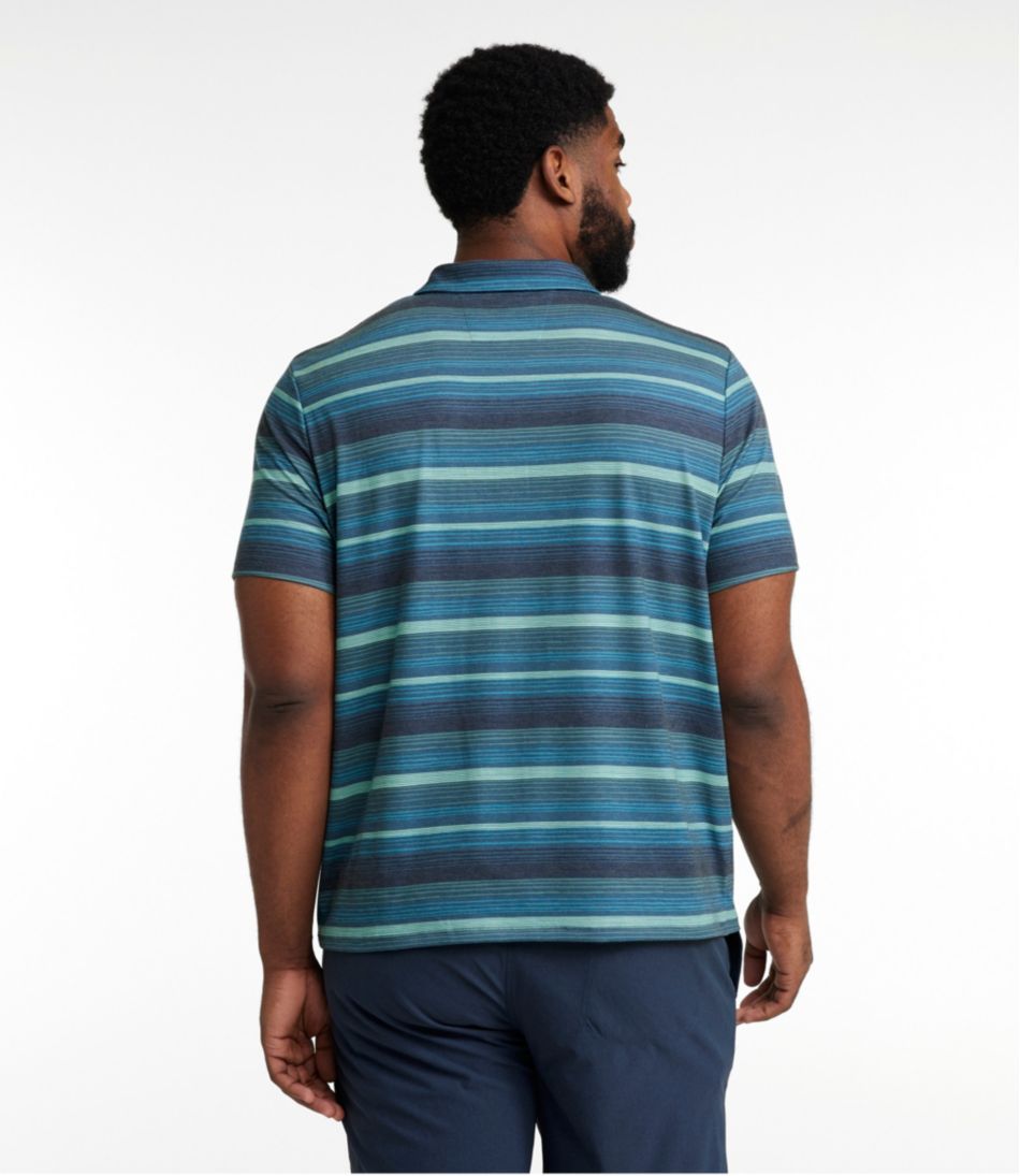 Men's Everyday SunSmart® Polo 2.0, Short-Sleeve Stripe L.L.Bean Recommended