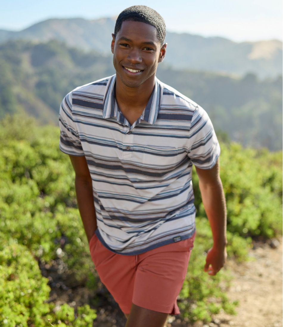 Men's Everyday SunSmart® Polo 2.0, Short-Sleeve Stripe L.L.Bean Recommended