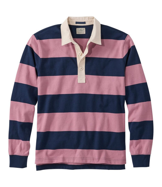 Men's Bean's Vintage Soft Rugby, Stripe L.L.Bean Best Seller