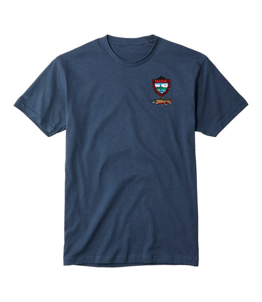 Men's MIF&W Tee, Short-Sleeve Brook Trout L.L.Bean Popular