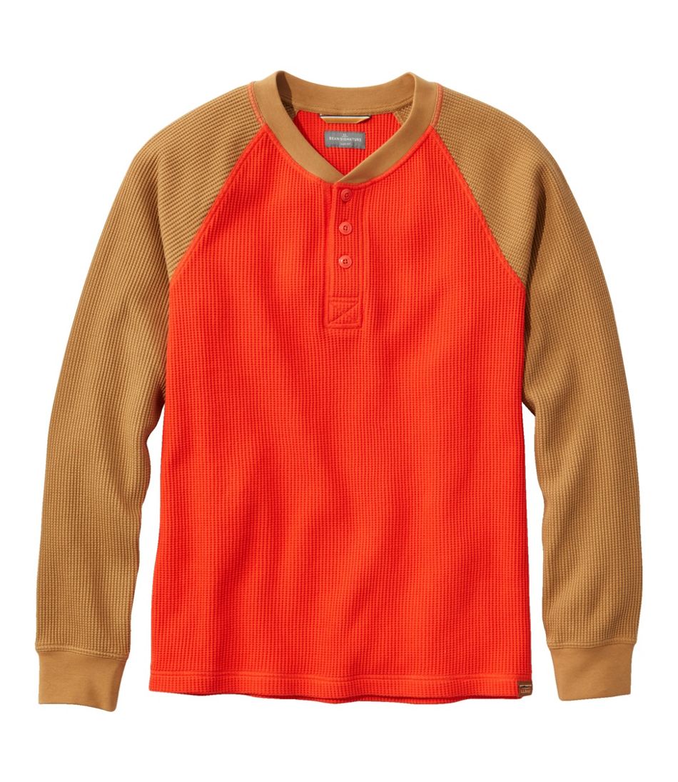 Men's Signature Waffle Henley L.L.Bean Best Seller