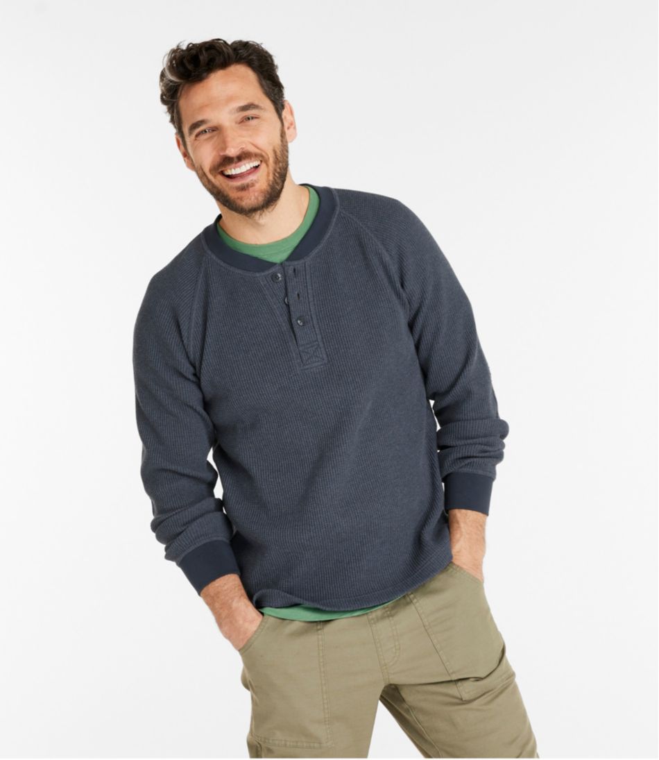 Men's Signature Waffle Henley L.L.Bean Best Seller