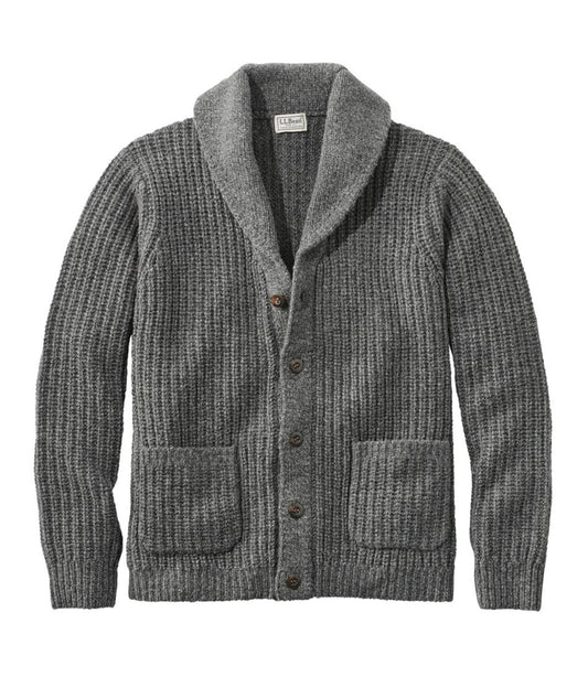 Men's L.L.Bean Classic Ragg Wool Sweater, Cardigan L.L.Bean Top Pick