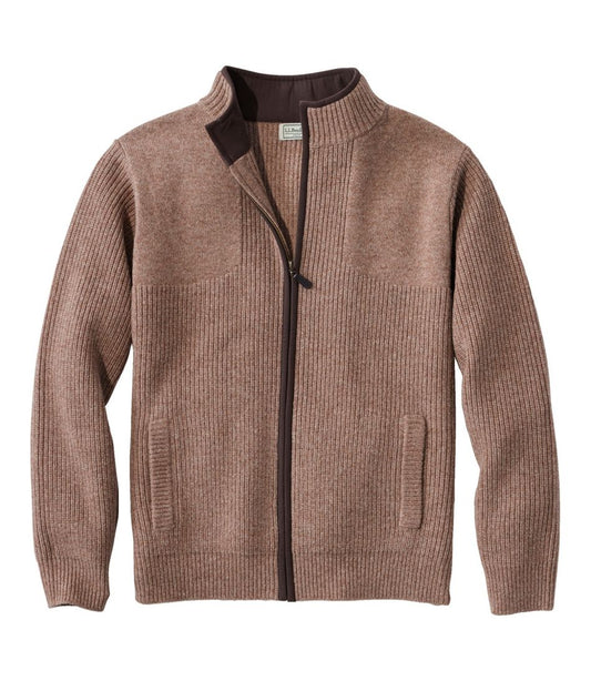 Men's Waterfowl Sweater, Full Zip L.L.Bean Premium