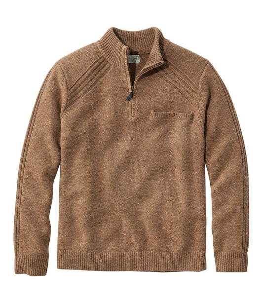 Men's Rangeley Merino Sweater, Quarter-Zip L.L.Bean Everyday