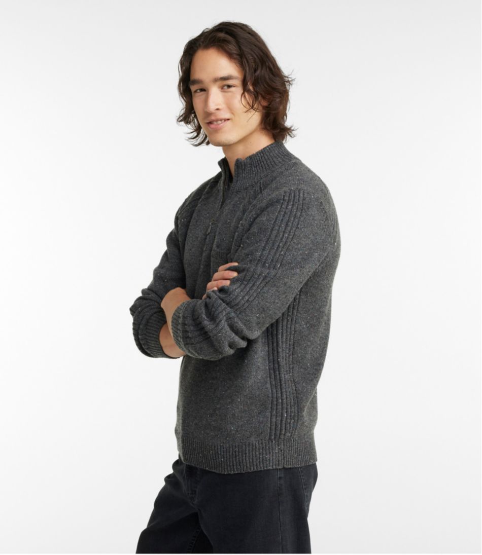 Men's Rangeley Merino Sweater, Quarter-Zip L.L.Bean Everyday