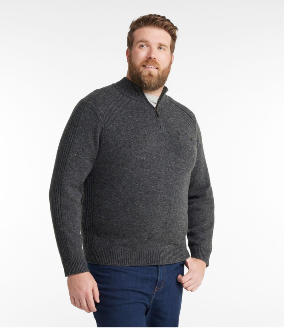 Men's Rangeley Merino Sweater, Quarter-Zip L.L.Bean Everyday