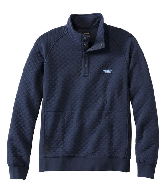 Men's Quilted Sweatshirt, Mockneck L.L.Bean Best Seller
