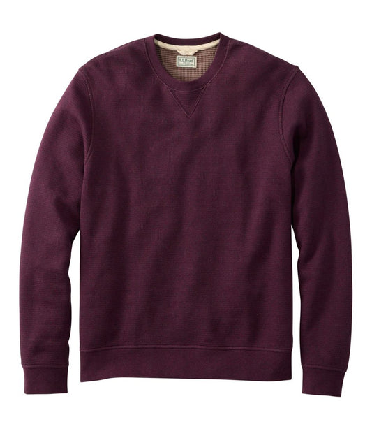 Men's All Seasons Textured Sweats, Crewneck L.L.Bean Recommended