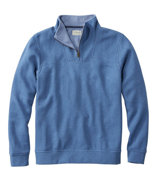 Men's All Seasons Textured Sweats, Quarter-Zip L.L.Bean Everyday