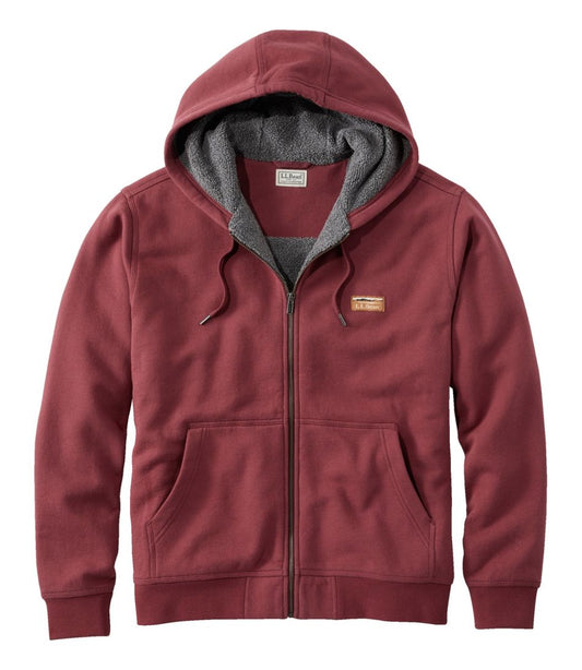Men's Katahdin Iron Works® Hooded Sweatshirt, Fleece-Lined L.L.Bean New