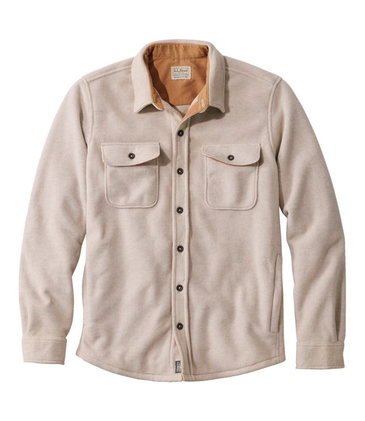 Men's Bean's Mariner Fleece Shirt L.L.Bean Recommended