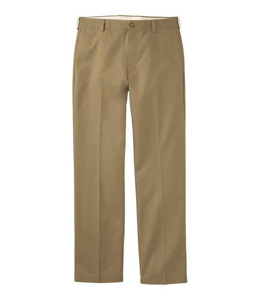 Men's Wrinkle-Free Double L® Chinos, Natural Fit, Hidden Comfort, Plain Front L.L.Bean Value