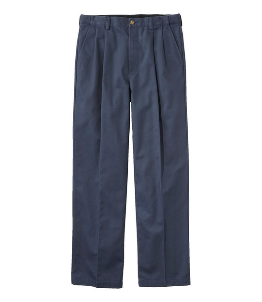 Men's Wrinkle-Free Double L® Chinos, Natural Fit, Hidden Comfort, Pleated L.L.Bean Featured