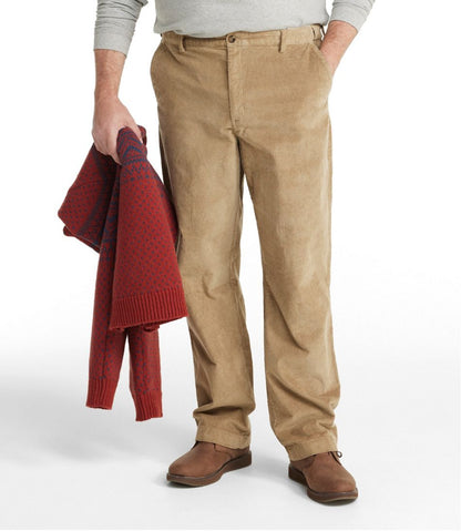 Men's L.L.Bean Stretch Country Corduroy Pants, Classic Fit, Plain Front L.L.Bean Essential