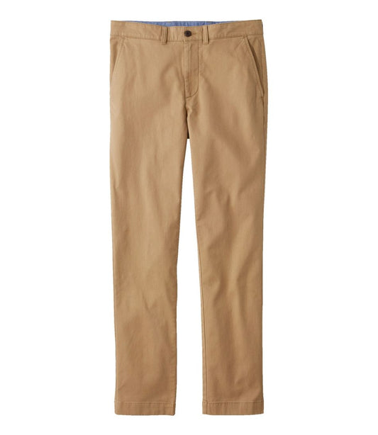 Men's Lakewashed® Stretch Khakis, Slim Fit, Straight Leg L.L.Bean Popular