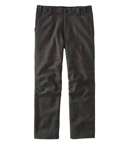 Men's Maine Guide Wool Pant, Malone Plaid L.L.Bean Value