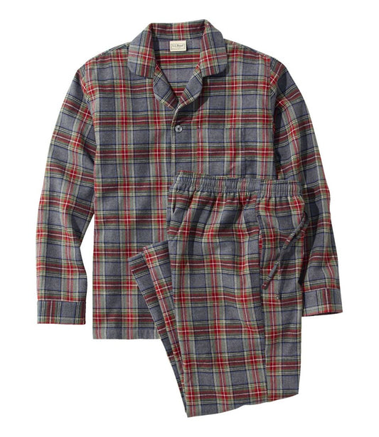 Men's Scotch Plaid Flannel Pajamas L.L.Bean Best Seller