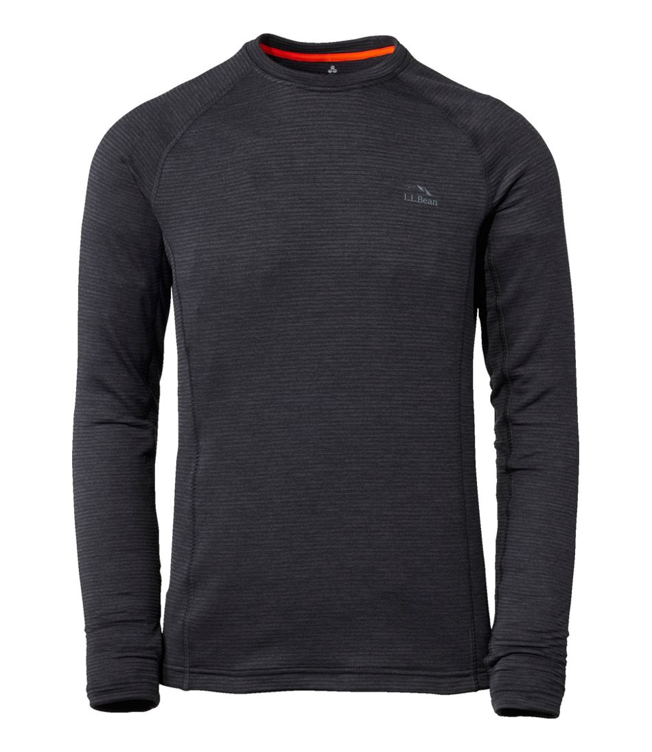 Men's L.L.Bean Midweight Base Layer Crew Top L.L.Bean Recommended