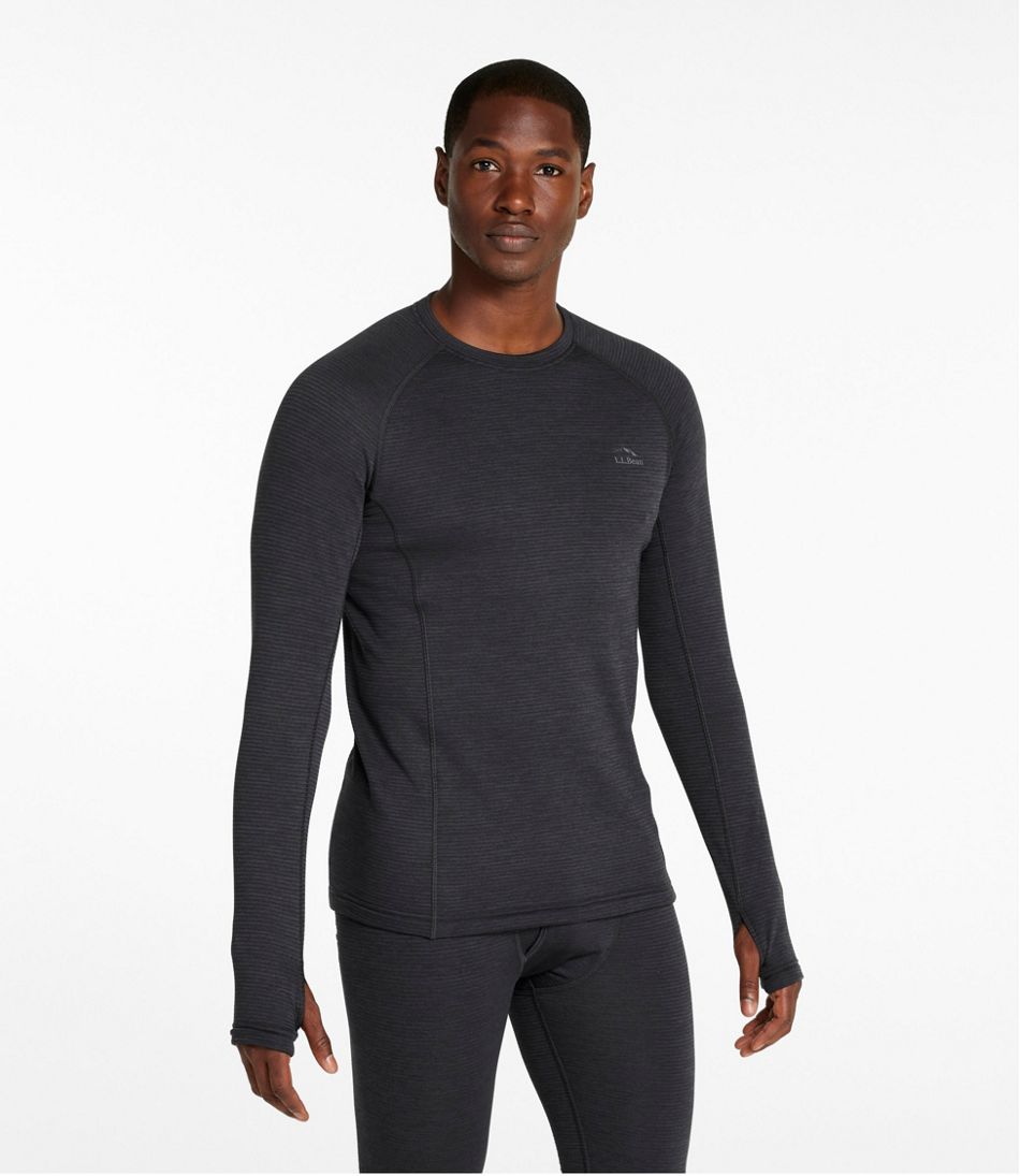 Men's L.L.Bean Midweight Base Layer Crew Top L.L.Bean Recommended