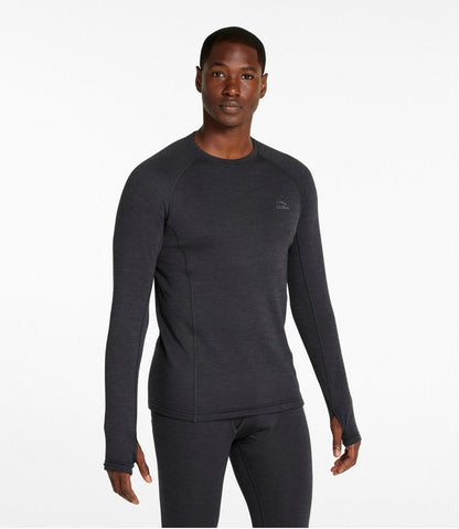Men's L.L.Bean Midweight Base Layer Crew Top L.L.Bean Recommended