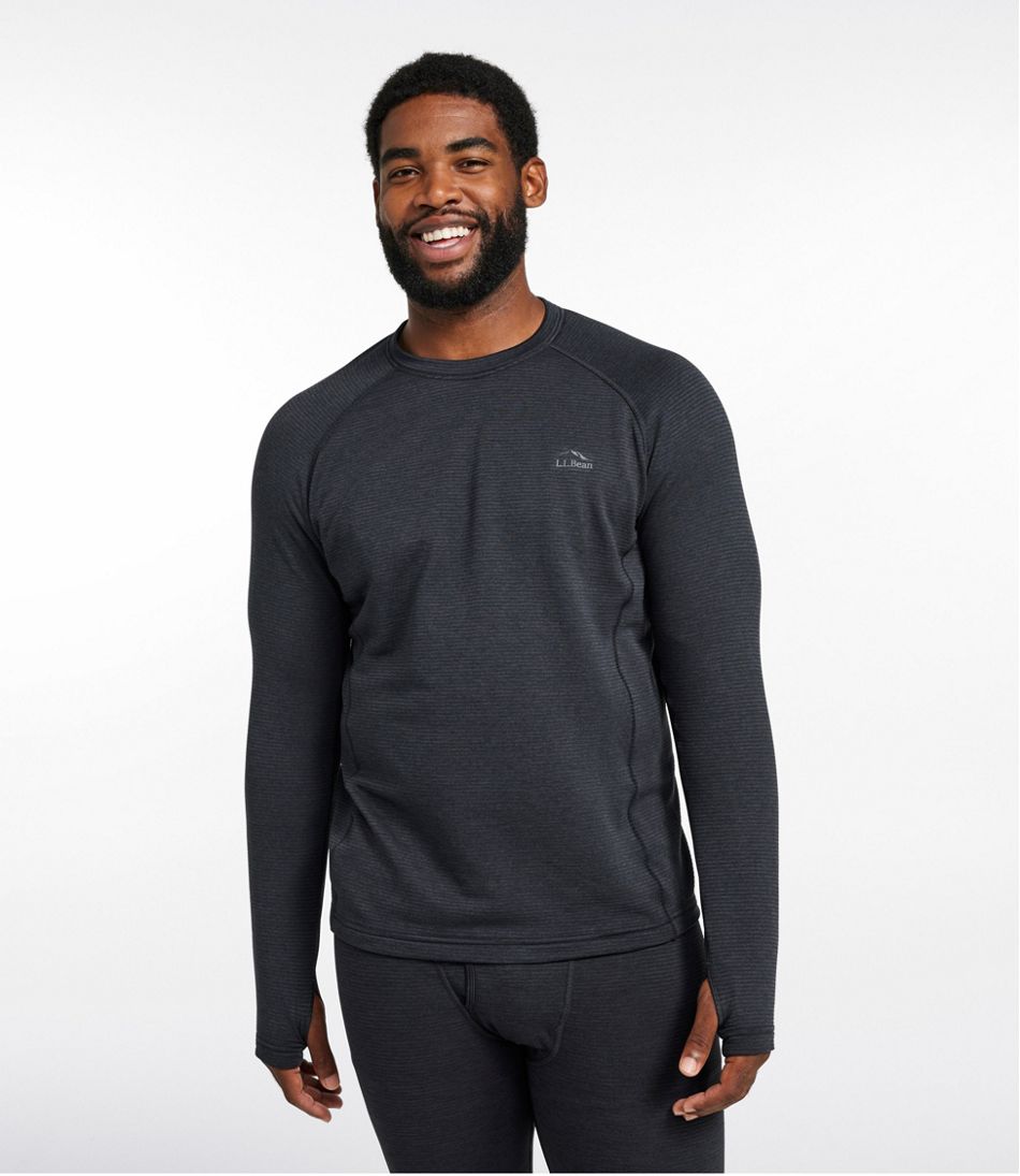 Men's L.L.Bean Midweight Base Layer Crew Top L.L.Bean Recommended