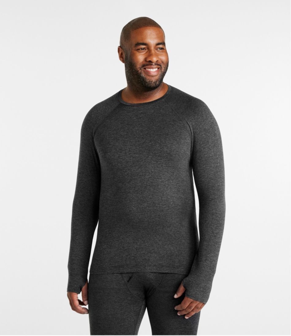 Men's L.L.Bean Simple Soft Base Layer, Crew L.L.Bean Popular