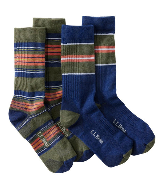 Men's Everyday Chino Socks, Stripe 2-Pack L.L.Bean Best Seller