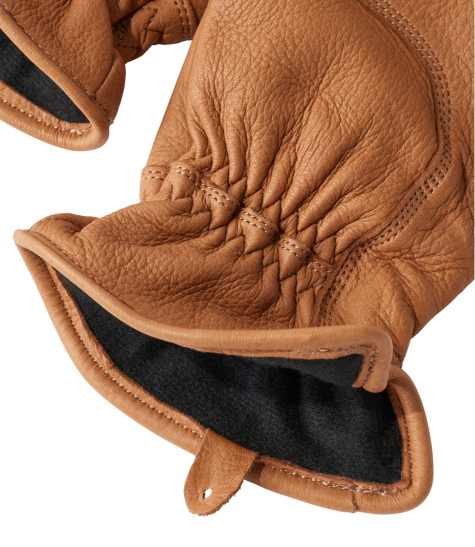 Men's Deerskin Gloves L.L.Bean Premium